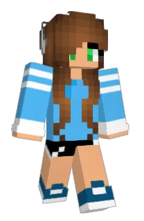 Front of Areliel's skin