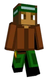 Sydney55206's Minecraft skin wearing the Migrator cape