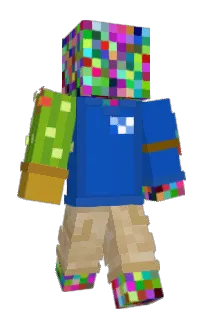 Front of DrQuark's skin