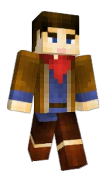 Kremji's Minecraft skin wearing the Migrator cape