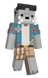 nobel and silver chalice Minecraft skin — Slim model — first worn by Vtyars