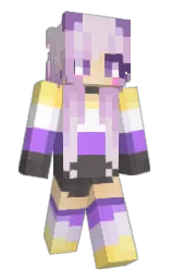 Psykl0ne's Minecraft skin wearing the Pan cape