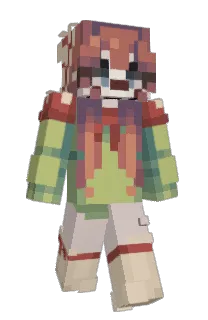 Front of keleend's skin