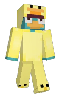Front of PlatyTheLarper's skin