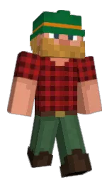 MarcesD's Minecraft skin wearing the Migrator cape