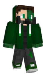 AlloTyranno's Minecraft skin wearing the Migrator cape