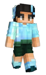 Slim Minecraft skin