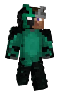 Front of Rushcliper's skin