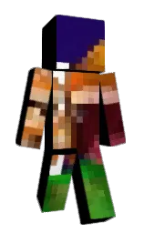 Back of Minecraft skin