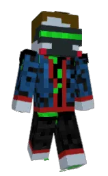 heather and deep bronze Minecraft skin — Slim model