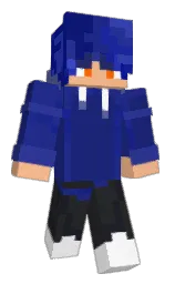 jacksons purple and shark Minecraft skin — Classic model