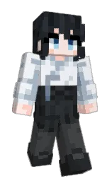 catskill white and shark Minecraft skin — Slim model