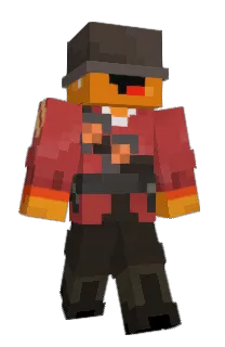Front of dodeadam's skin