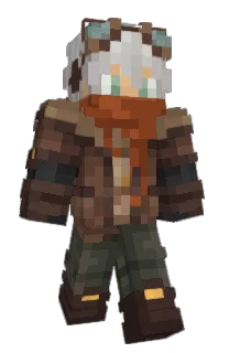 Front of Aipikon's skin