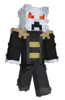 Front of MizoDorito's skin