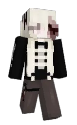 cod gray and merino Minecraft skin — Slim model — first worn by Allyish