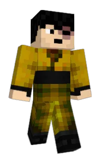 Front of migoot's skin