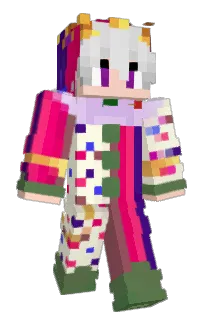 Front of Rasloock's skin