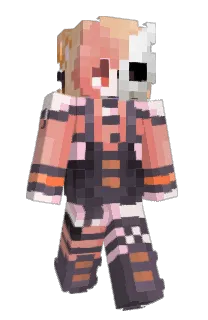 Front of LafiGL's skin