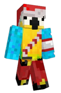 Front of Popoogaika's skin