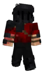 cod gray and rosewood Minecraft skin — Classic model — first worn by Chief_Khatiba