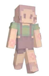 Front of salmonkarp's skin