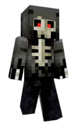 EvilLordHades's Minecraft skin wearing the Migrator cape