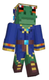 sapphire and goblin Minecraft skin — Classic model — first worn by jalerin
