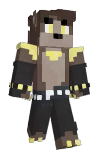 Front of IssJenga's skin