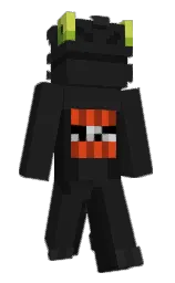 KosspodUA's Minecraft skin wearing the Mojang Office cape