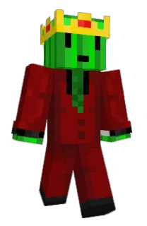 Front of KingSandia's skin