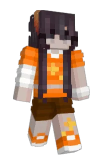 Front of RubyflavoredCat's skin