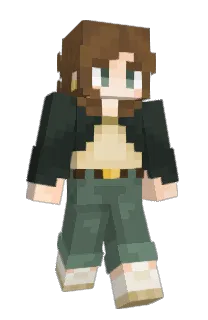 Front of Maemma's skin