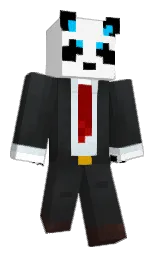 white and shark Minecraft skin — Classic model