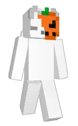 white and alabaster Minecraft skin — Slim model