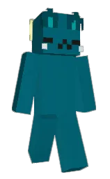 mosque and blue lagoon Minecraft skin — Slim model — first worn by Bingkeerz