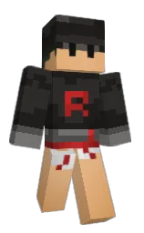 pepeasd's Minecraft skin wearing the Purple Heart cape