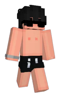 Front of Snerak's skin
