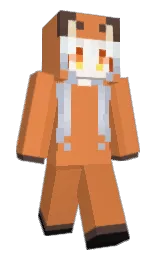 burnt sienna and raw sienna Minecraft skin — Slim model