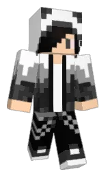 WolfDry's Minecraft skin wearing the Migrator cape