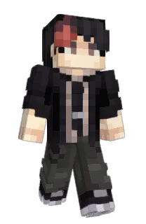 Front of pinchotoff's skin