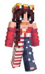 Slim Minecraft skin