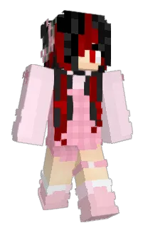 Front of RedVelvetRosesYT's skin