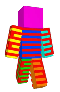 Front of Qwasdy's skin