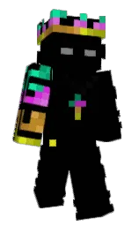 black and diesel Minecraft skin — Slim model