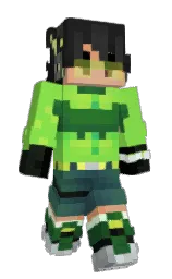 black and mine shaft Minecraft skin — Slim model
