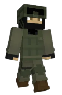 Front of Minecraft skin
