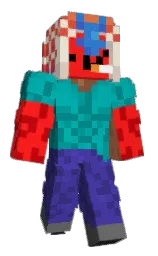 torch red and gigas Minecraft skin — Classic model