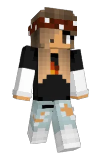 Front of Minecraft skin