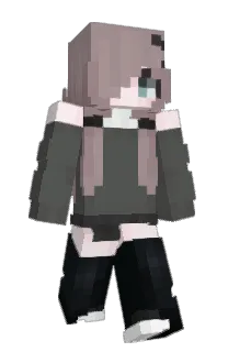 Front of Faldita's skin